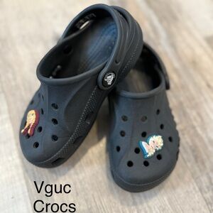 Crocs Kids Black Clogs